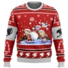 Fairy Tail Chibi XMAS Ugly Christmas Sweater -Cheap Sweater Store 35618 men sweatshirt front 10