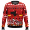 Silhouette Kiki’s Delivery Service Ugly Christmas Sweater -Cheap Sweater Store 35618 men sweatshirt front 56