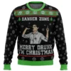 Merry Drunk I’m Christmas Sterling Archer Black Ugly Christmas Sweater -Cheap Sweater Store 35618 men sweatshirt front 64
