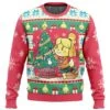 Isabelle Animal Crossing Ugly Christmas Sweater -Cheap Sweater Store Animal Crossing Sweater front