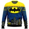 Christmas Batman DC Ugly Christmas Sweater -Cheap Sweater Store Christmas Batman DC Ugly Christmas Sweater FRONT mockup