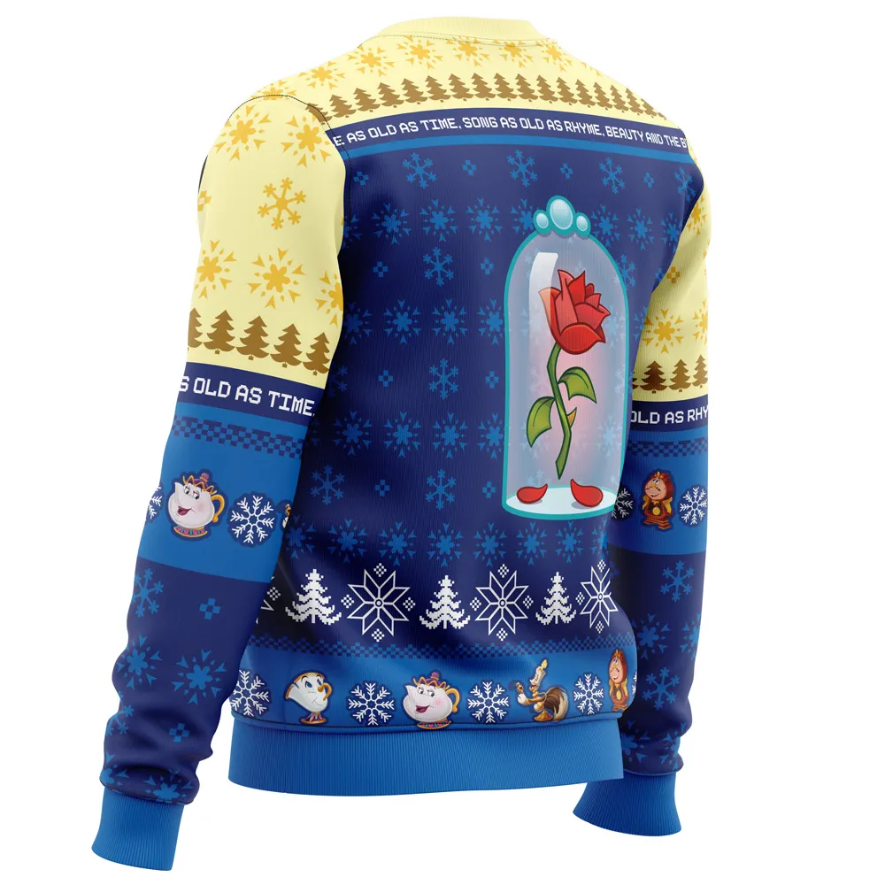 Christmas Beauty And The Beast Disney Ugly Christmas Sweater 5 Christmas Beauty And The Beast Disney Ugly Christmas Sweater - Image 3