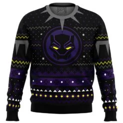 Christmas Black Panther Ugly Christmas Sweater