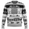 Christmas Chess Board Games Ugly Christmas Sweater 2 Christmas Chess Board Games Ugly Christmas Sweater -Cheap Sweater Store Christmas Chess DS PC Ugly Christmas Sweater front mockup