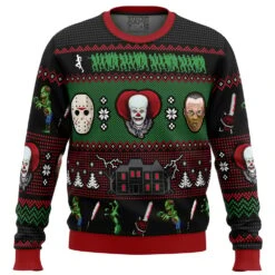 Classic Horror Christmas Ugly Christmas Sweater
