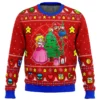Come And See The Christmas Tree Super Mario Ugly Christmas Sweater -Cheap Sweater Store Come and See the Christmas Tree Super Mario Smash Bros men sweatshirt FRONT mockup