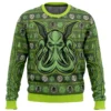 Cthulhu Ugly Christmas Sweater -Cheap Sweater Store Cthulhu men sweatshirt FRONT mockup