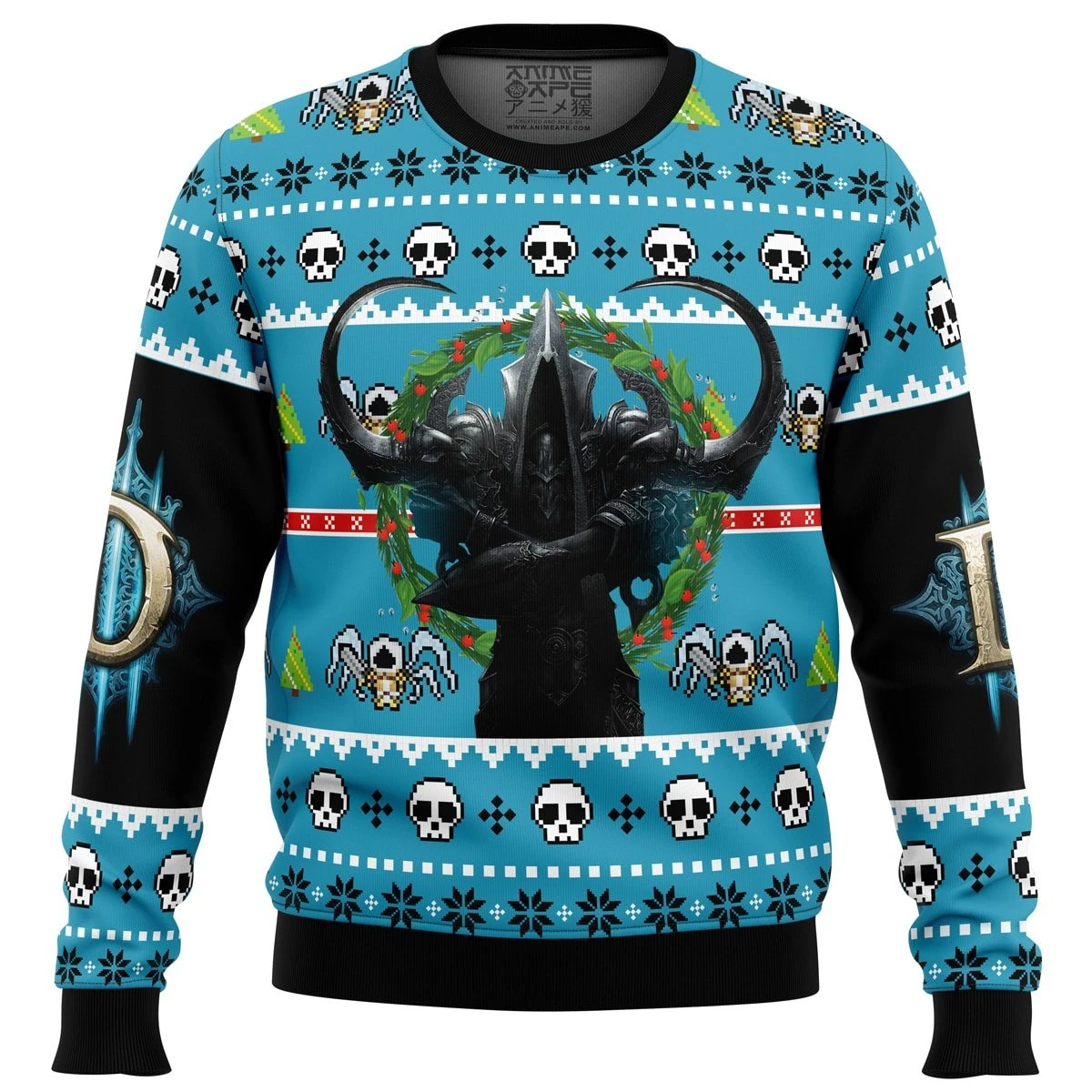 Reaper Of Souls Diablo Ugly Christmas Sweater 3 Reaper Of Souls Diablo Ugly Christmas Sweater