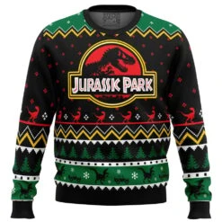Ethics Of Cloning Jurassic Park Ugly Christmas Sweater