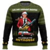 Hap, Hap, Happiest Sweater This Side Of The Nuthouse National Lampoon’s Christmas Vacation Ugly Christmas Sweater 1 Hap, Hap, Happiest Sweater This Side Of The Nuthouse National Lampoon’s Christmas Vacation Ugly Christmas Sweater -Cheap Sweater Store Happiest Sweater of the Nuthouse NLCV PC Ugly Christmas Sweater front mockup