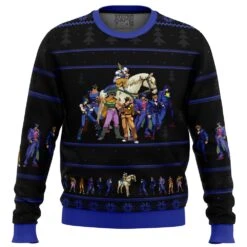 Jojo’s Bizarre Adventure Generations Ugly Christmas Sweater