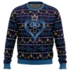 Keyblade Sora Kingdom Hearts Ugly Christmas Sweater -Cheap Sweater Store Keyblade Sora Kingdom Hearts men sweatshirt FRONT mockup