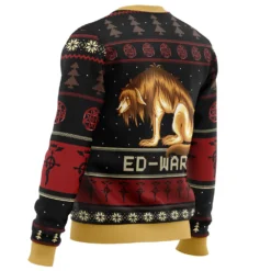 Fullmetal Alchemist Chimera Nina Tucker Ed-ward Ugly Christmas Sweater -Cheap Sweater Store Kimera Nina Full Metal Alchemist men sweatshirt SIDE BACK mockup 1