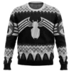 Venom Marvel Venom Symbol Ugly Christmas Sweater -Cheap Sweater Store Marvel Venom Symbol Venom men sweatshirt FRONT mockup