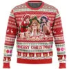 Merry Christmas Toradora! Ugly Christmas Sweater -Cheap Sweater Store Merry Christmas ToraDora Ugly Christmas Sweater FRONTmockup