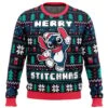 Merry Stitchmas Stitch Ugly Christmas Sweater -Cheap Sweater Store Merry Stitchmas PC men sweatshirt FRONT mockup