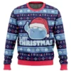 Slimy Christmas That Time I Got Reincarnated As A Slime Christmas Sweater -Cheap Sweater Store Slimy Christmas That time I got reincarnated as a slime men sweatshirt FRONT mockup