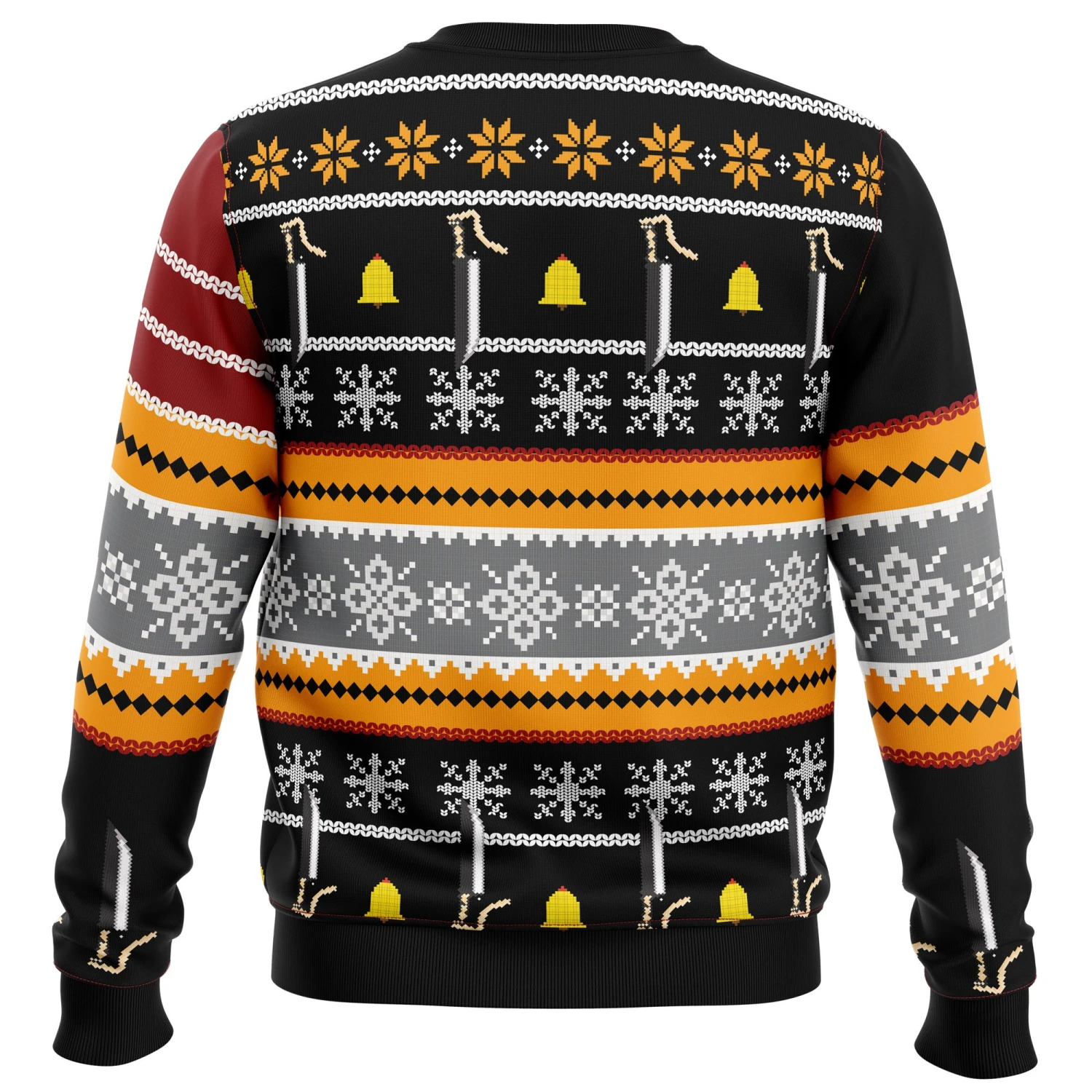 Ichigo True Bankai Bleach Ugly Christmas Sweater 4 Ichigo True Bankai Bleach Ugly Christmas Sweater - Image 2