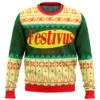 Festivus For The Rest Of Us Ugly Christmas Sweater -Cheap Sweater Store Sweater front 47