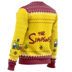 Worst Xmas Ever The Simpsons Ugly Christmas Sweater -Cheap Sweater Store Sweater side back 2
