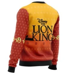 The Lion King Ugly Christmas Sweater 8 The Lion King Ugly Christmas Sweater -Cheap Sweater Store Sweater side back 30