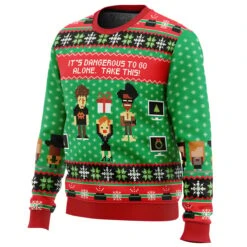 The IT Crowd Ugly Christmas Sweater -Cheap Sweater Store Sweater side front 14