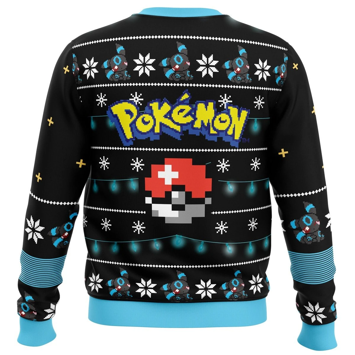 Umbreon Pokemon Ugly Christmas Sweater 4 Umbreon Pokemon Ugly Christmas Sweater - Image 2