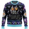 You Met With A Terrible Fate Majora’s Mask The Legend Of Zelda Ugly Christmas Sweater -Cheap Sweater Store You Met With a Terrible Fate LZ PC Ugly Christmas Sweater front mockup