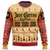 Jose Cuervo Especial Ugly Christmas Sweater -Cheap Sweater Store jose Ugly Christmas Sweater front mockup