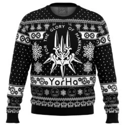 Yorha Nier Automata Ugly Christmas Sweater